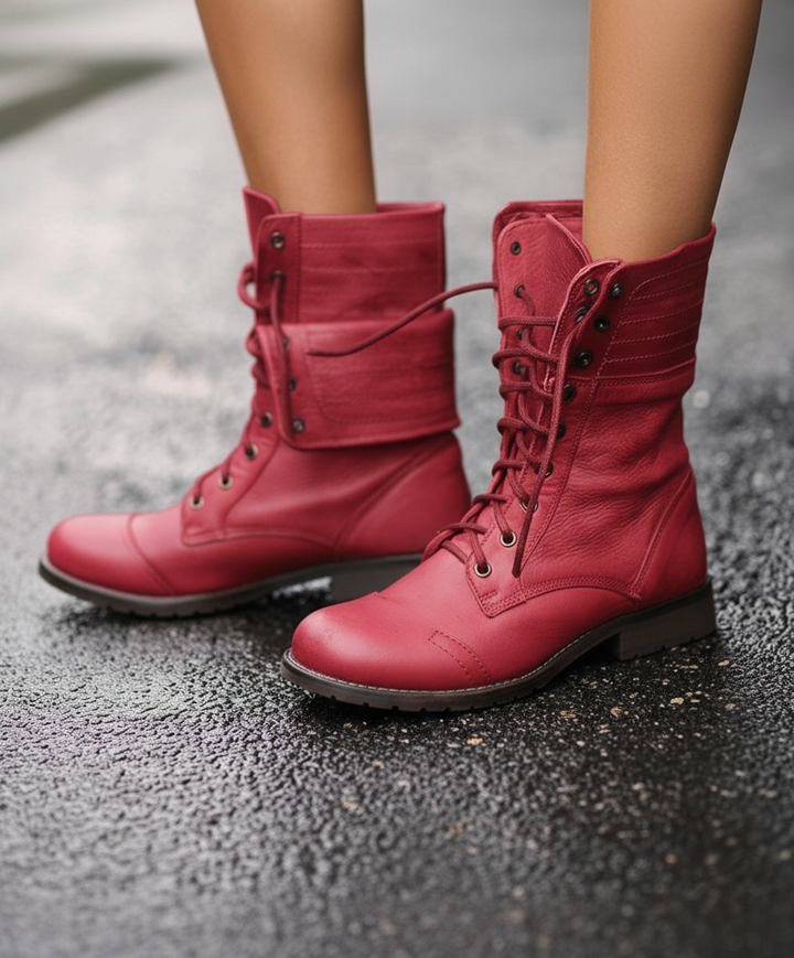 Boots For Women | Ankle Height Lace-Up Design