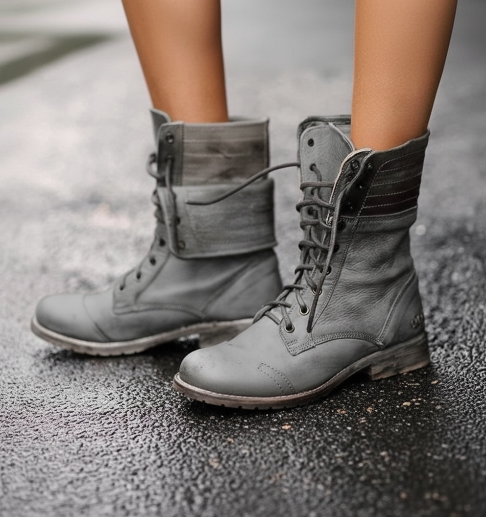 Boots For Women | Ankle Height Lace-Up Design