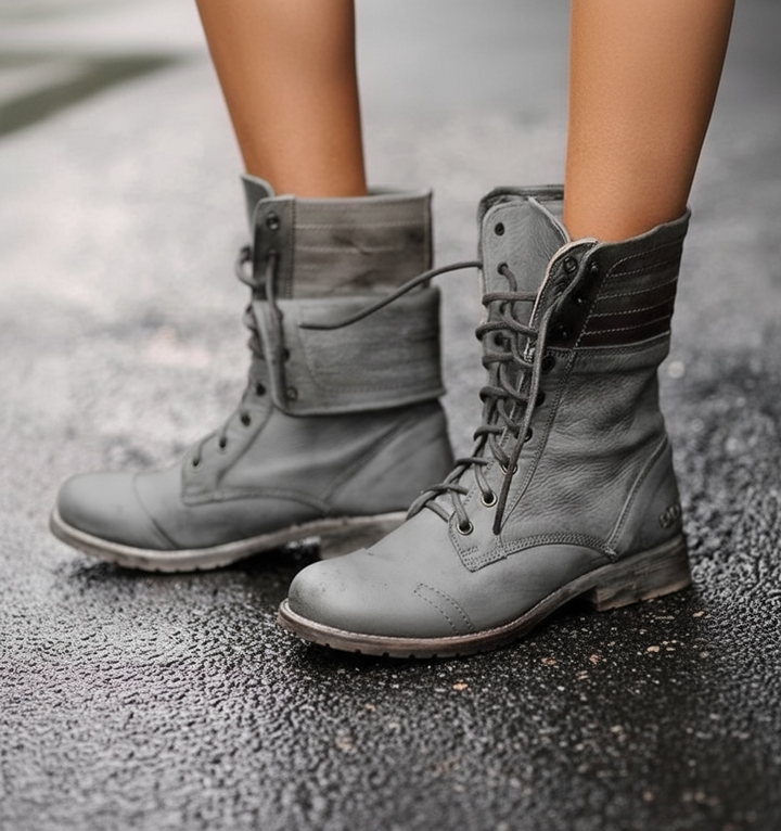 Boots For Women | Ankle Height Lace-Up Design