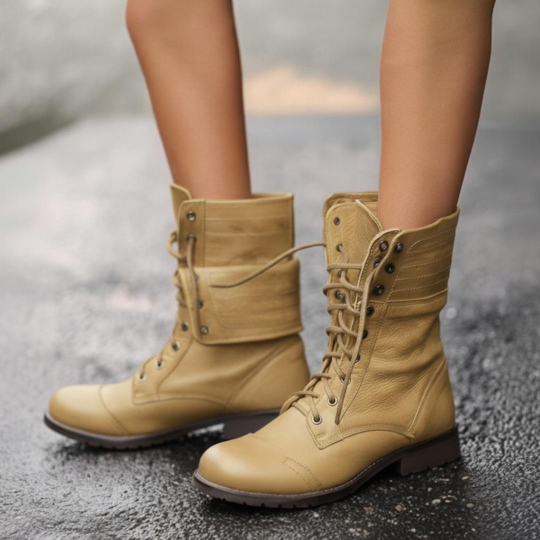 Boots For Women | Ankle Height Lace-Up Design