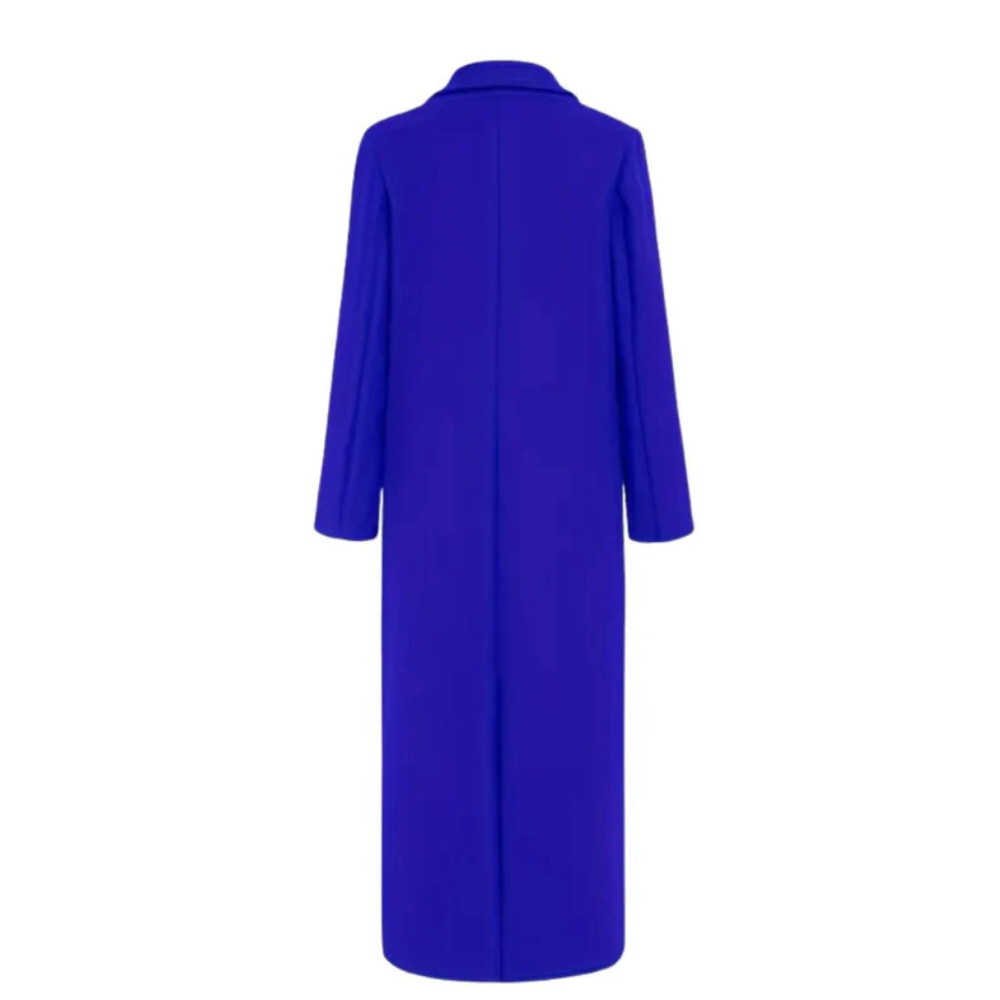 Women’s Coat | Longline Trench Lapel Front