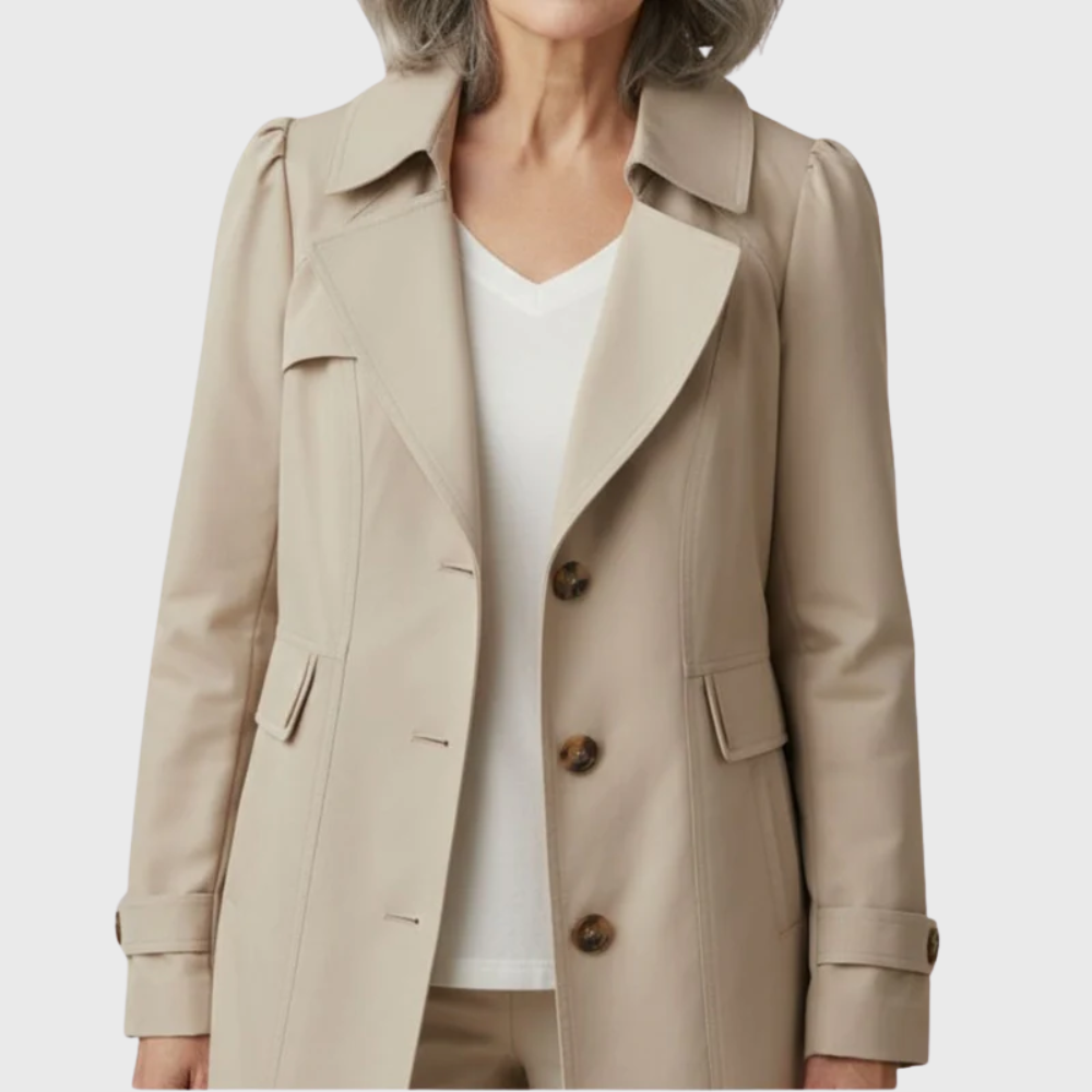 Women’s Coat | Single Breasted Lapel