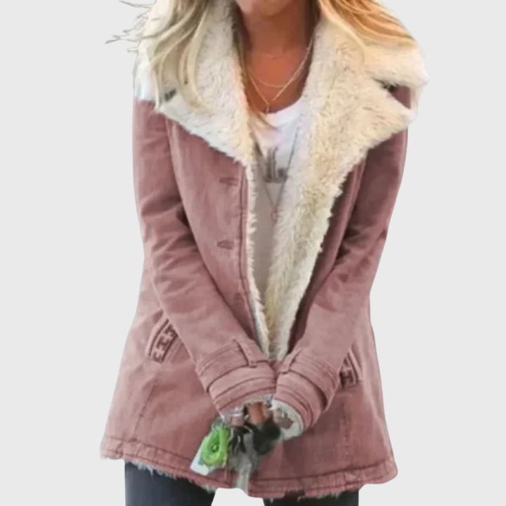 Women’s Coat | Winter Button Front
