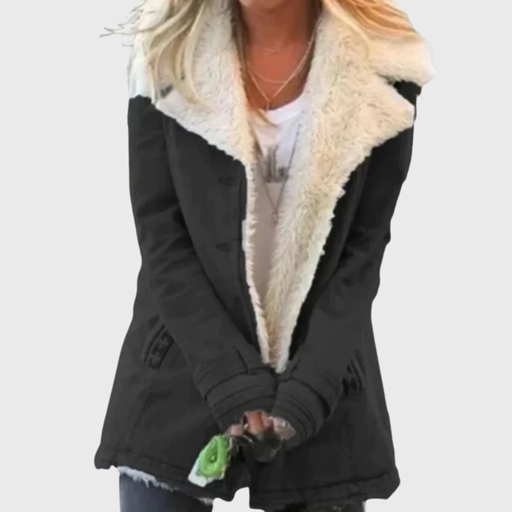 Women’s Coat | Winter Button Front