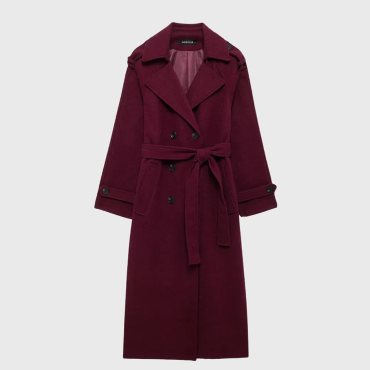 Women’s Coat | Trench Longline Belted Double