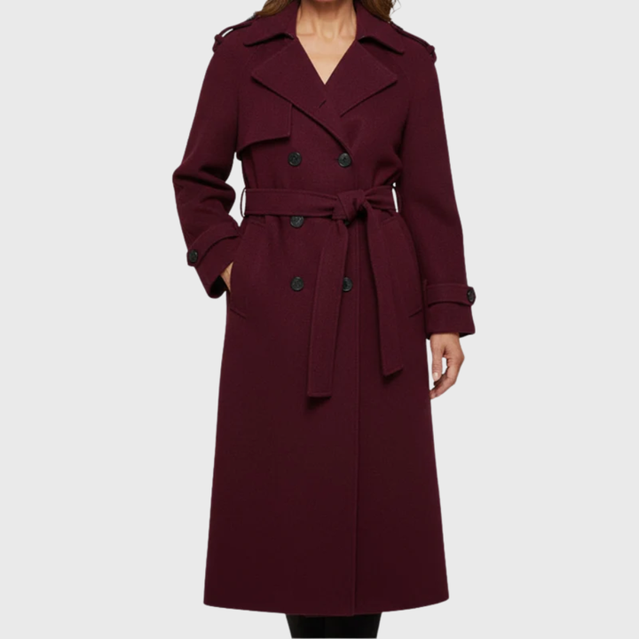 Women’s Coat | Trench Longline Belted Double