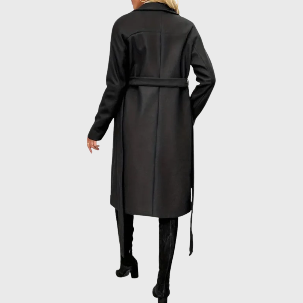 Women’s Coat | Longline Belted Trench