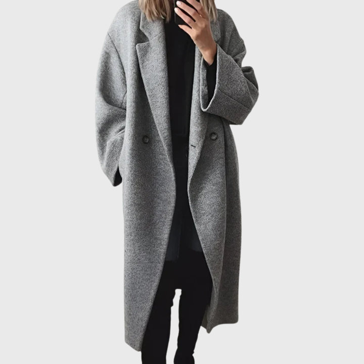 Women’s Coat | Longline Double Breasted Trench