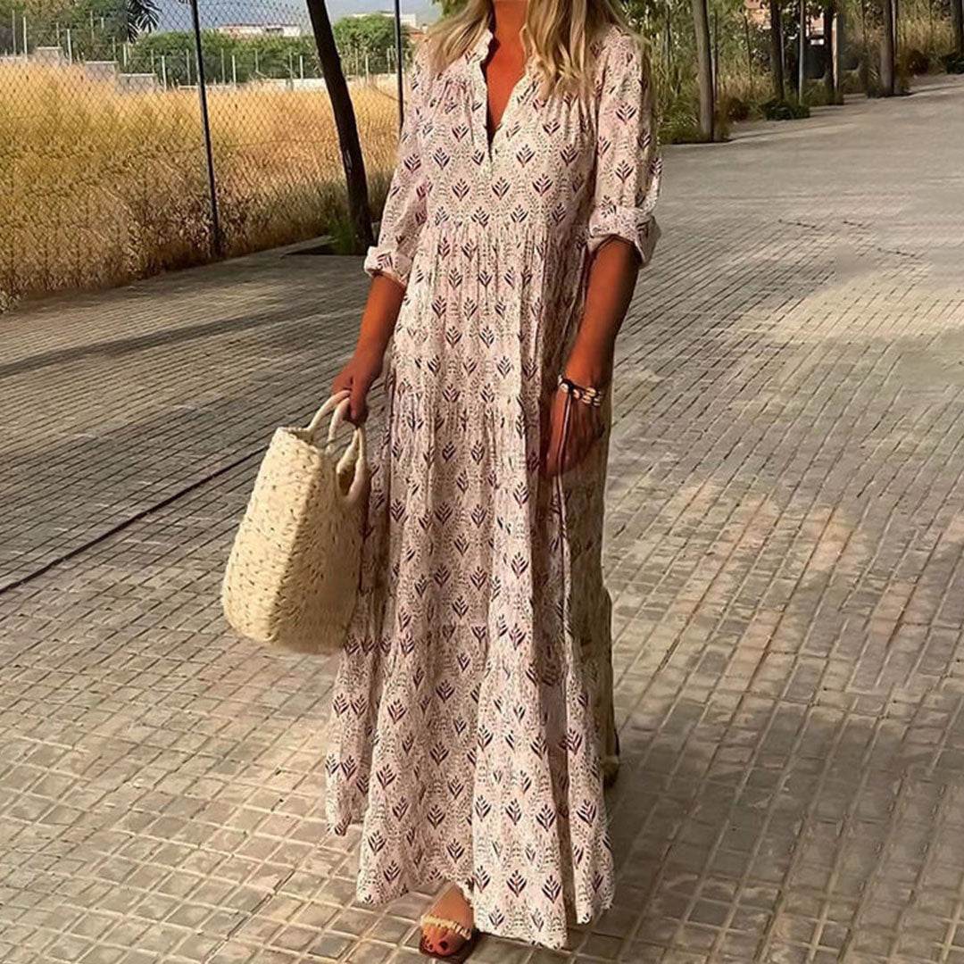 Women’s Dress | Maxi Boho Print