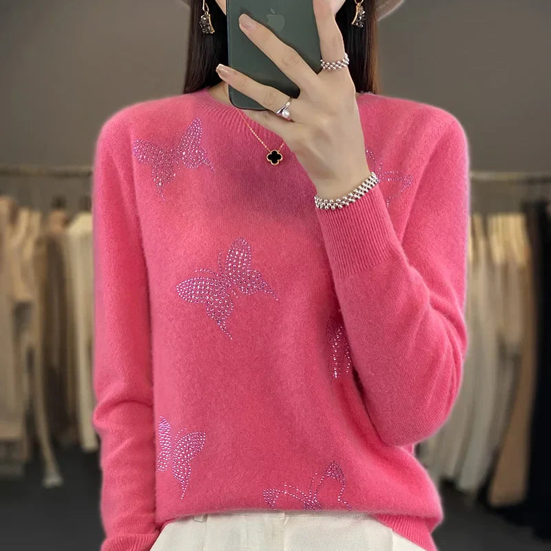 Women’s Sweater | Embellished Long Sleeve