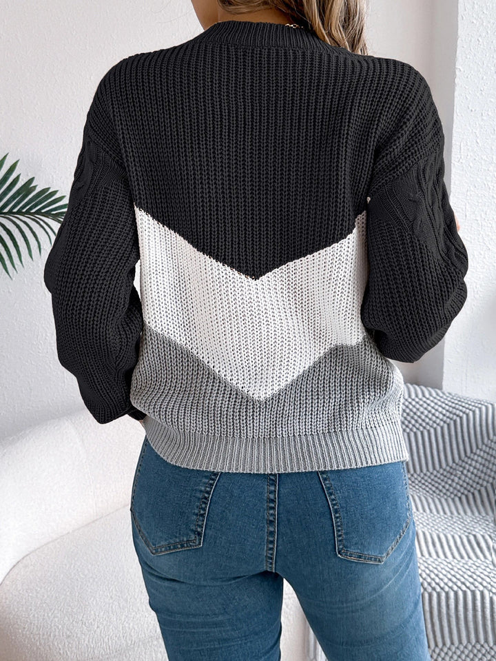 Women’s Sweater | Chevron Pattern