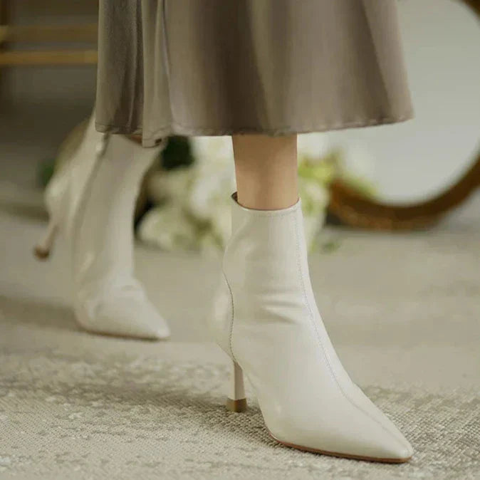 Boots For Women | Ankle Heeled With Pointed Toe
