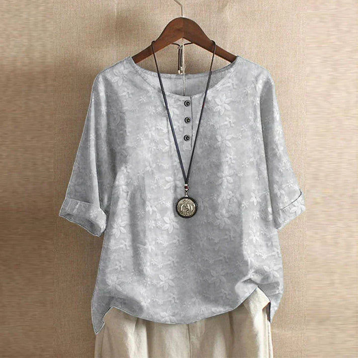 Women’s Blouse | Retro-Inspired with Print