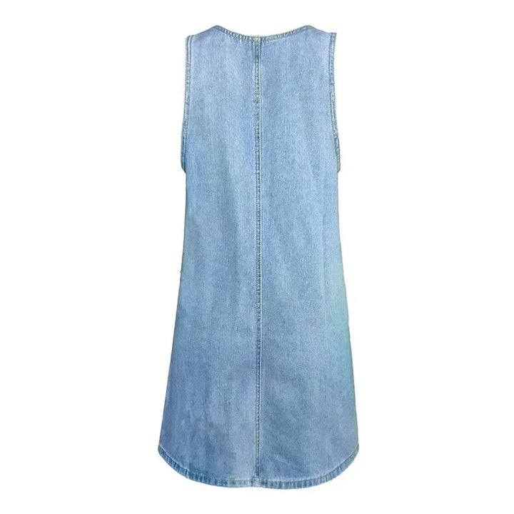 Women's Summer Dress | Two Large Patch Pockets Mini