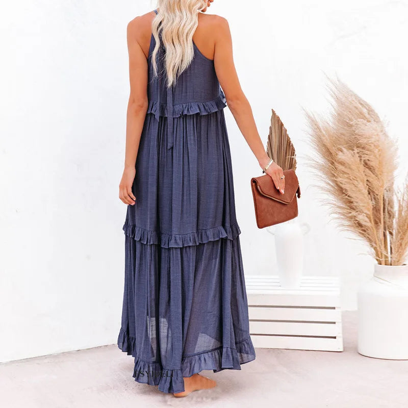 Women's Dress | Layered Tier Design Maxi