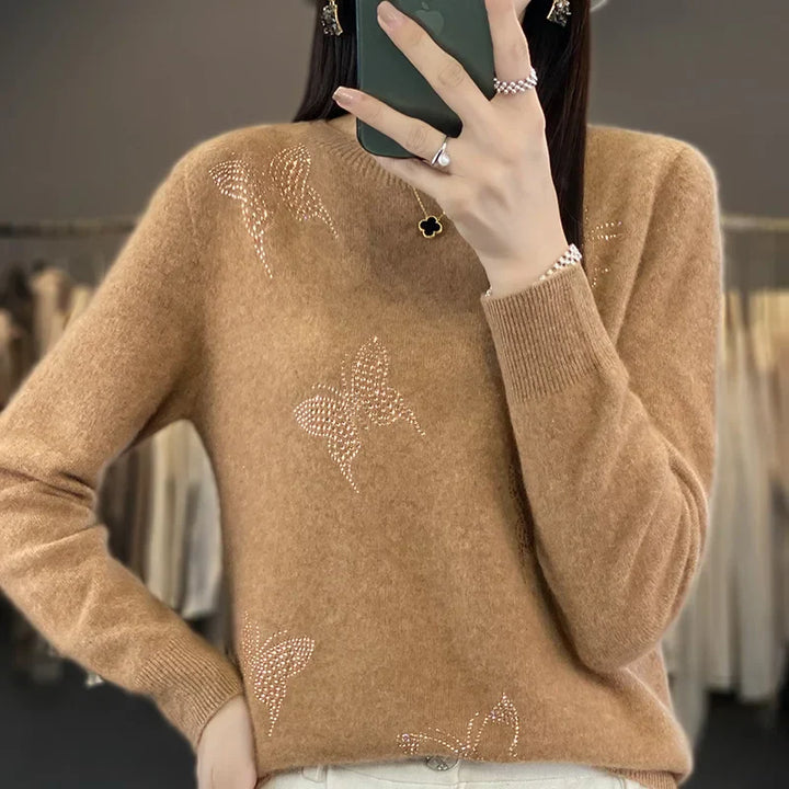 Women’s Sweater | Embellished Long Sleeve