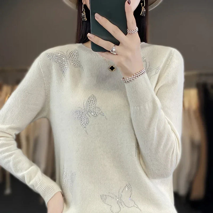 Women’s Sweater | Embellished Long Sleeve