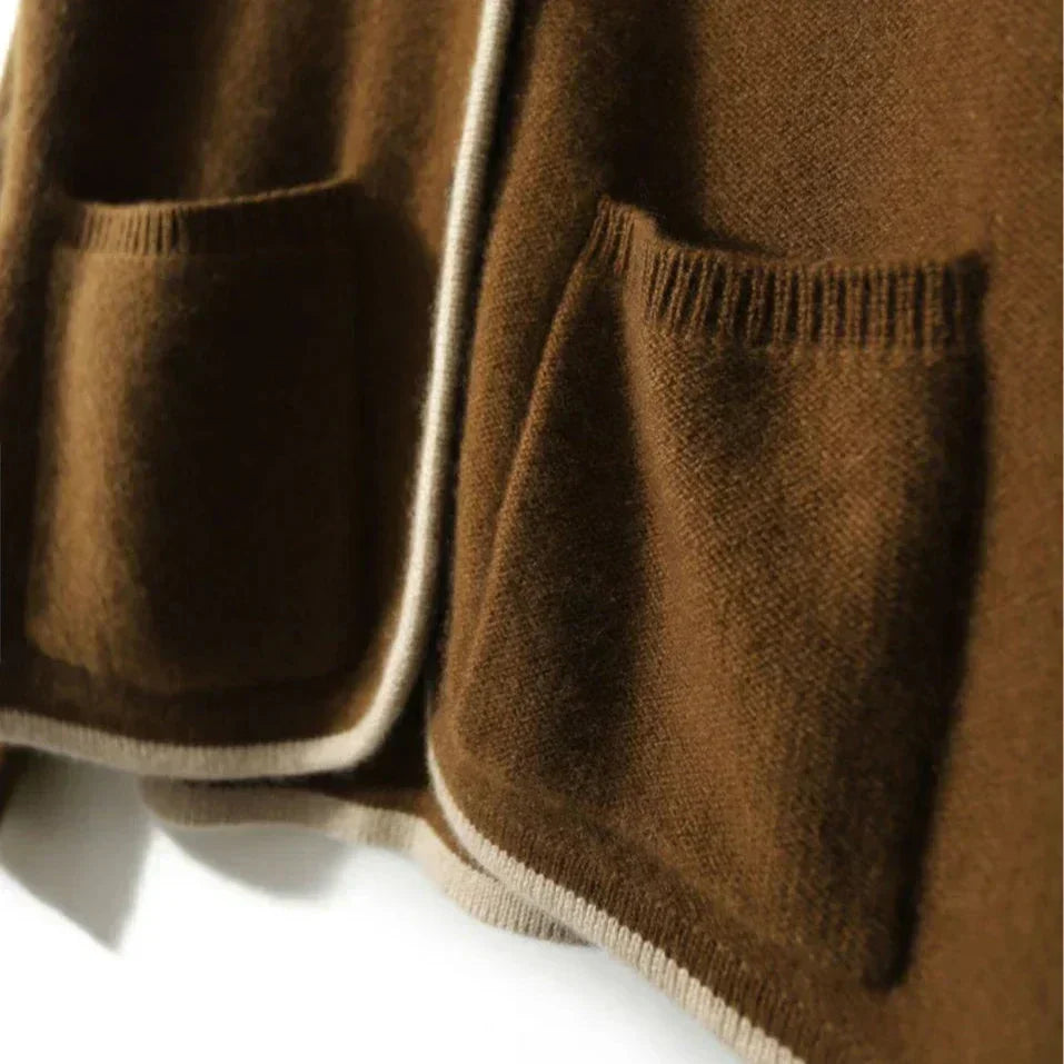 Women’s Cardigan | Button Front Pocketed