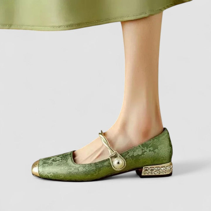 Mary Jane Shoes for Women | Metallic Accents