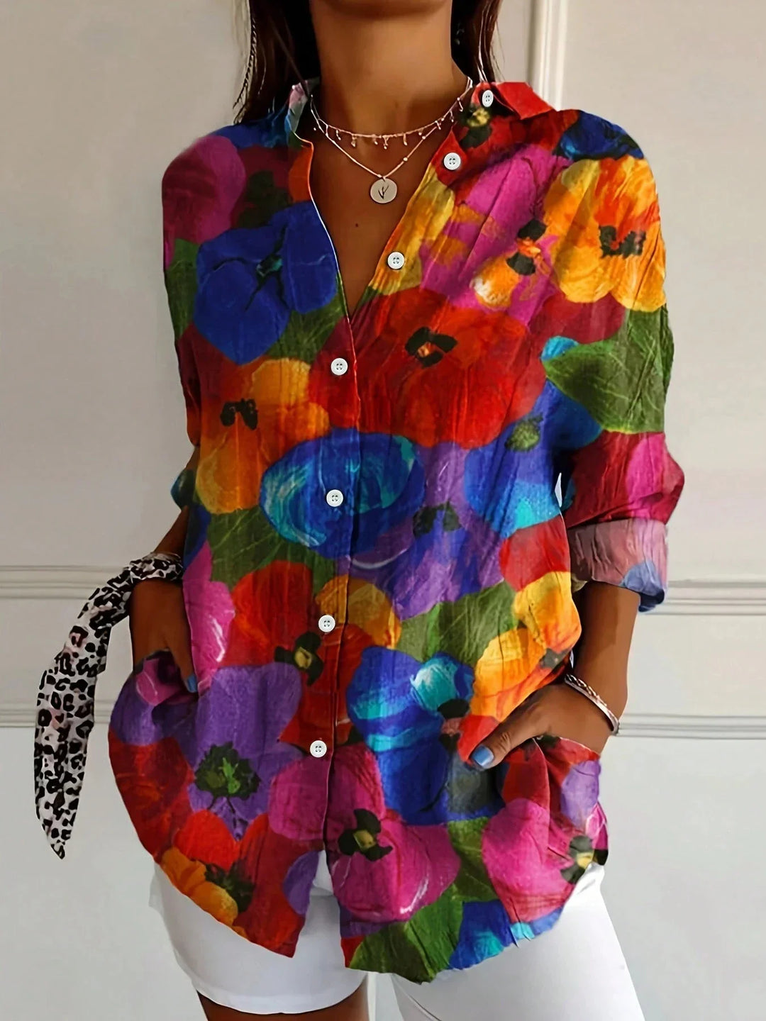Women’s Blouse | Colorful Floral