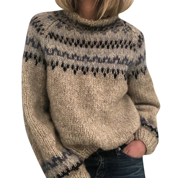 Women’s Sweater | Fair Isle Pattern