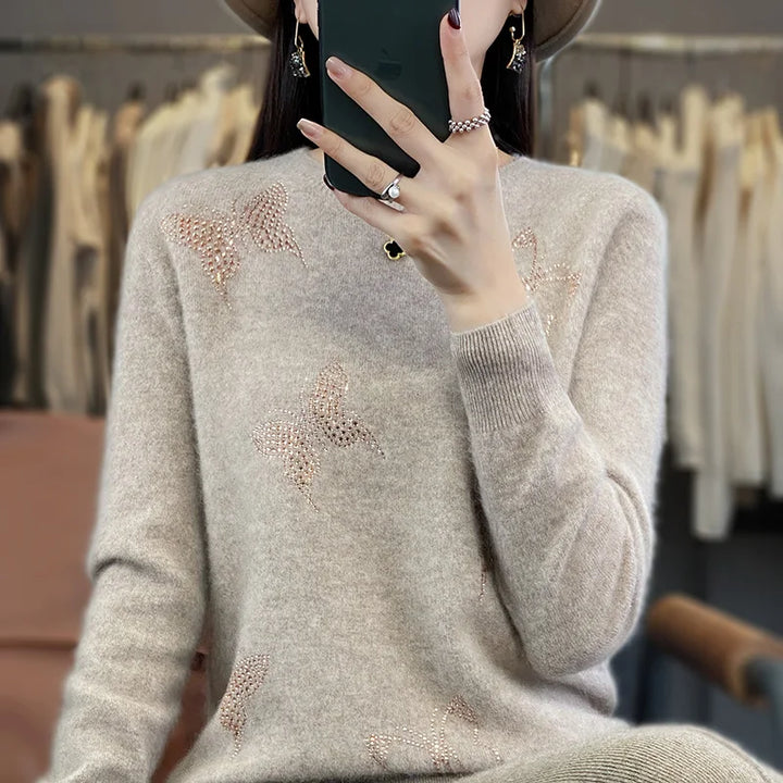 Women’s Sweater | Embellished Long Sleeve