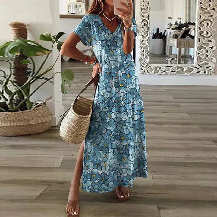 Women's Boho Maxi Dress | Casual Floral