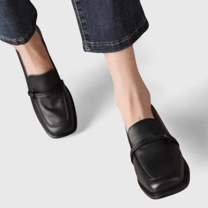 Loafers For Women | Slip-On Square Toe