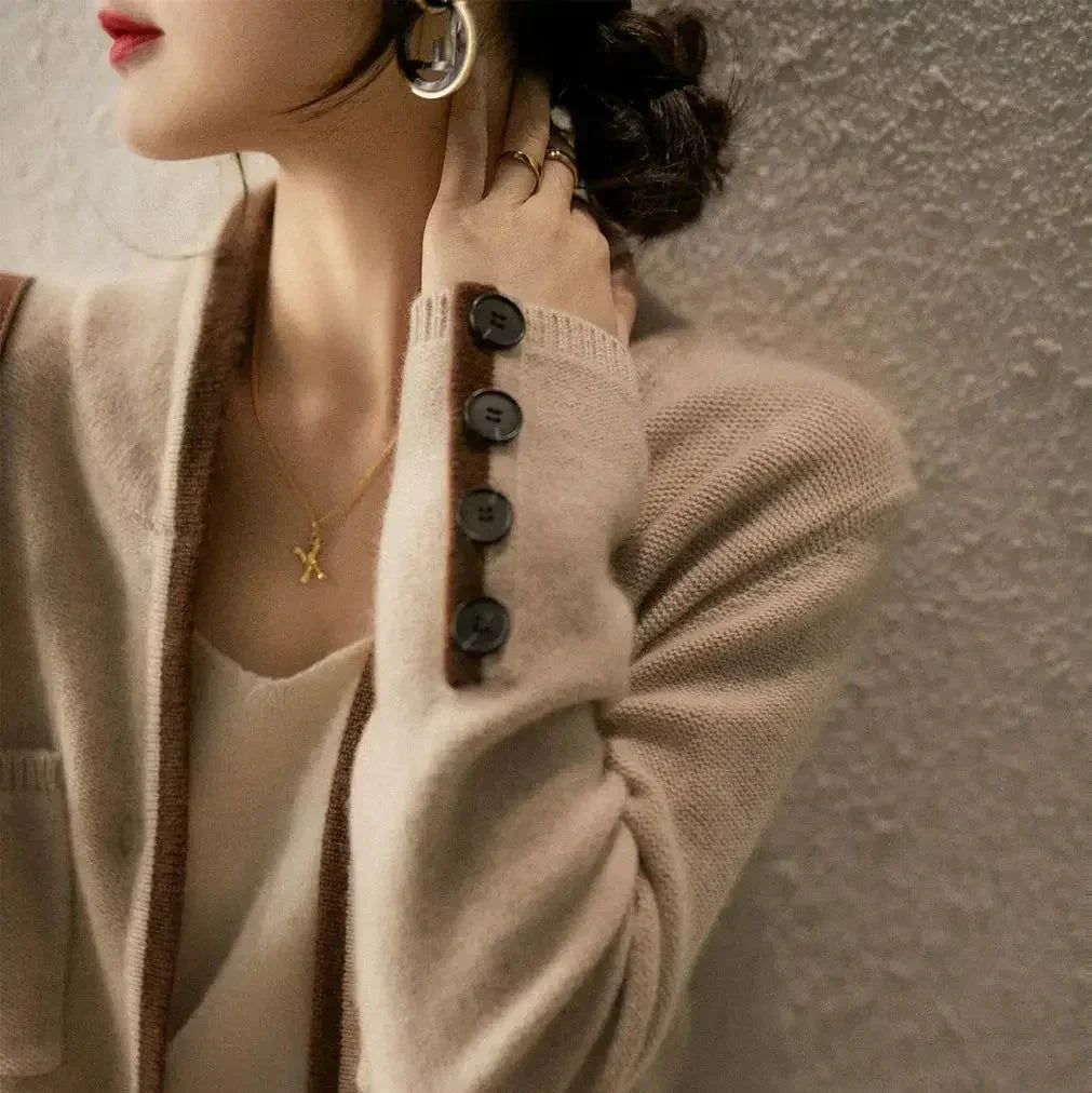 Women’s Cardigan | Button Front Pocketed