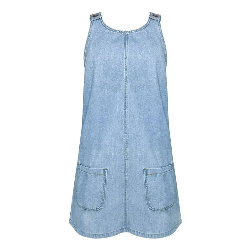 Women's Summer Dress | Two Large Patch Pockets Mini