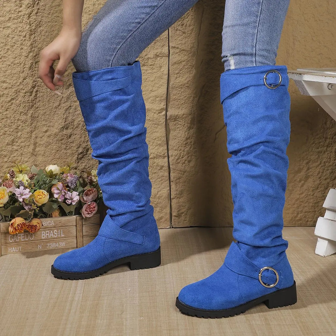 Knee High Boots for Women | Decorative Ring Accents
