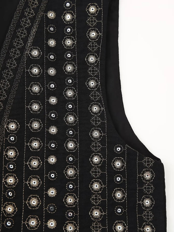 Women’s Vest | Sequin Embroidered Design