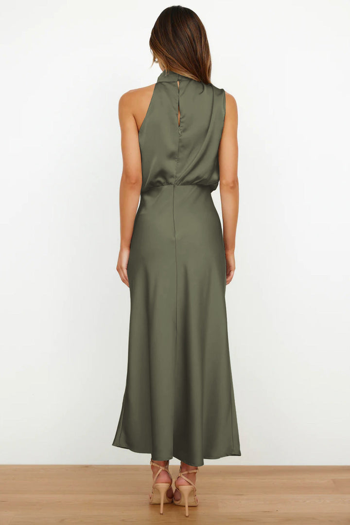 Women's Evening Dress | Halter Neck Maxi