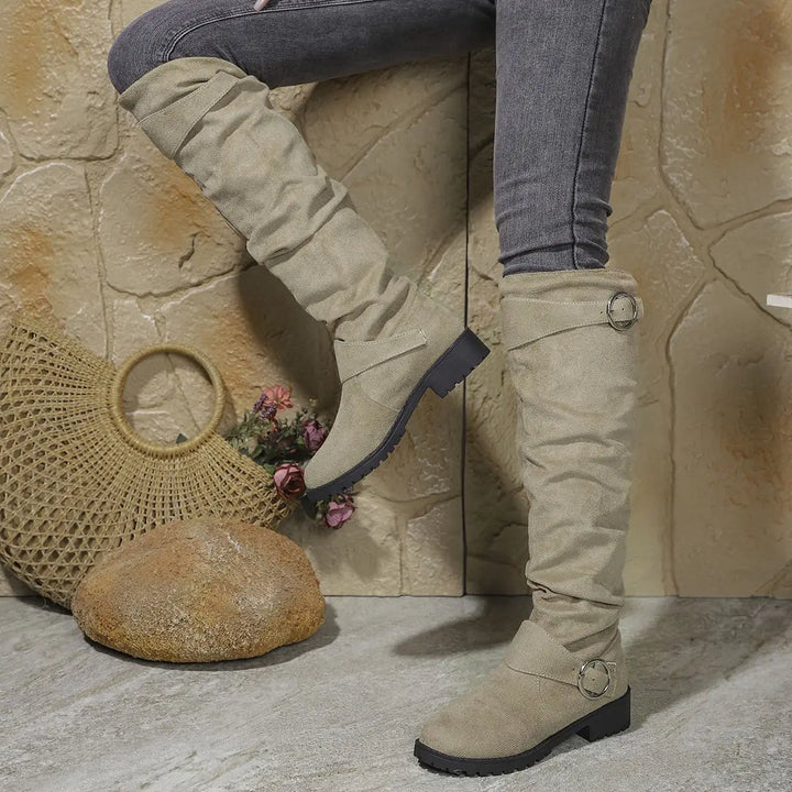 Knee High Boots for Women | Decorative Ring Accents