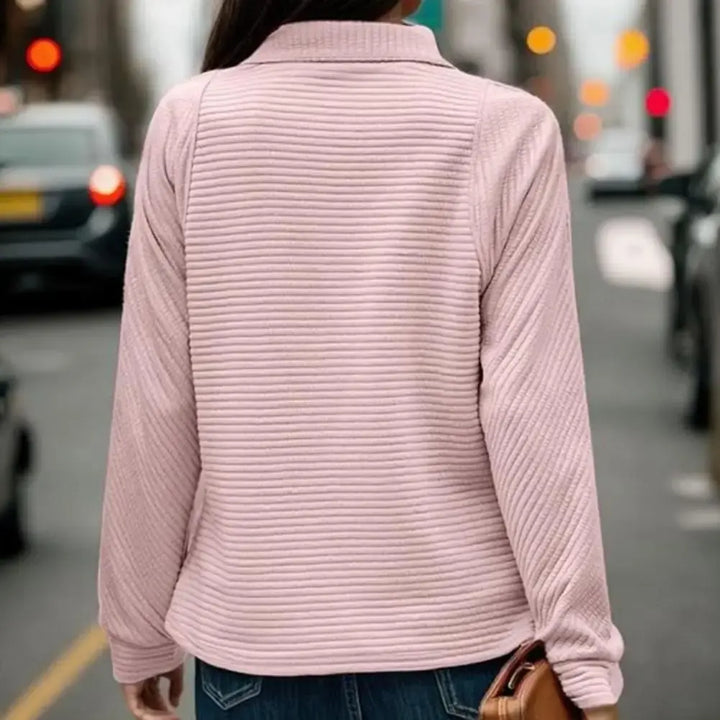 Women's Sweater | All-over Ribbed Texture