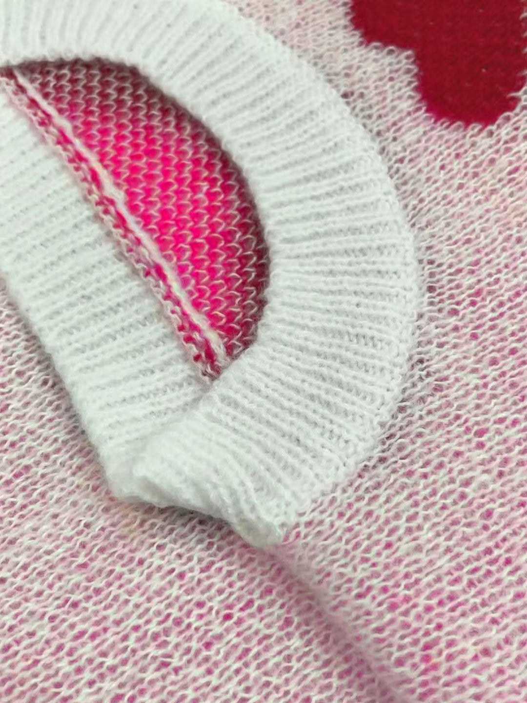 Women’s Sweater | Heart Pattern Long Sleeve