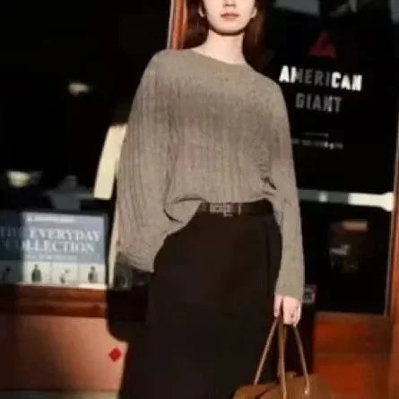 Women’s Sweater | Textured Cable Knit Design