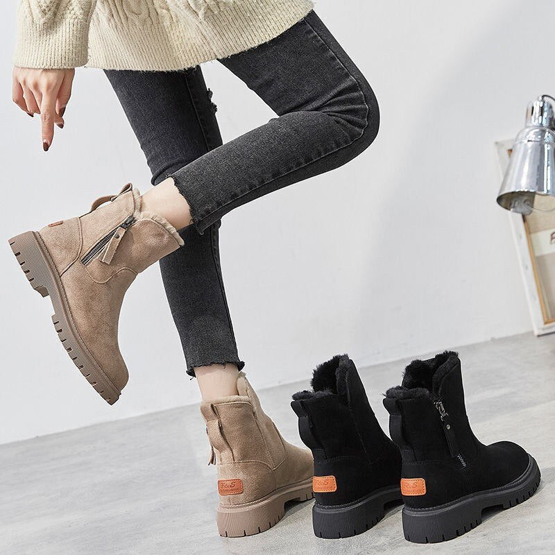 Boots For Women | Ankle Height With Side Zipper
