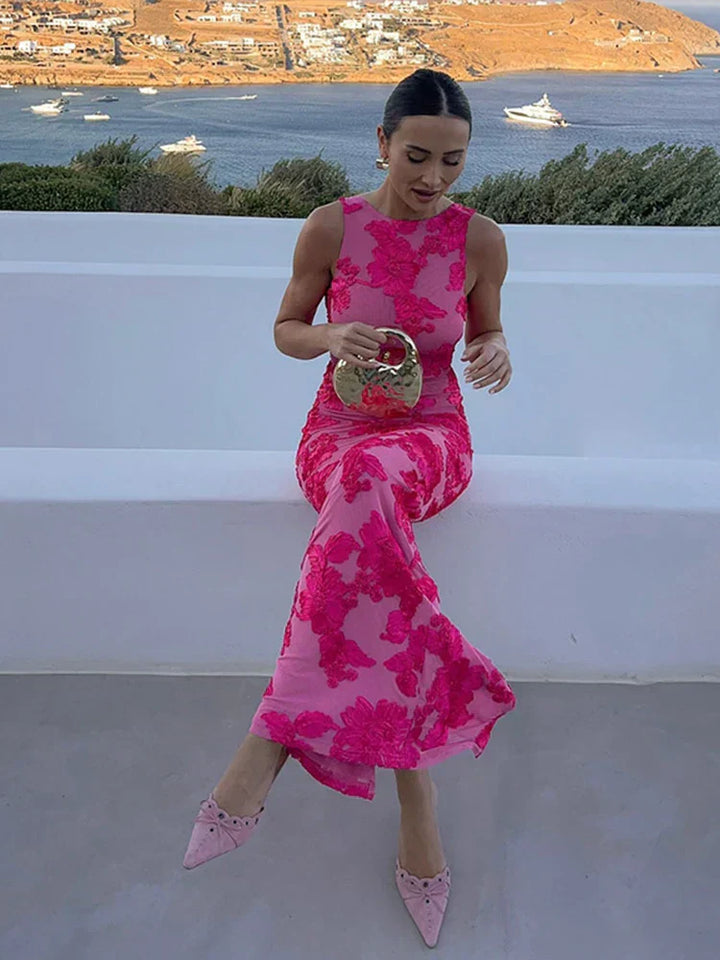 Women’s Dress | Floral Sleeveless Maxi