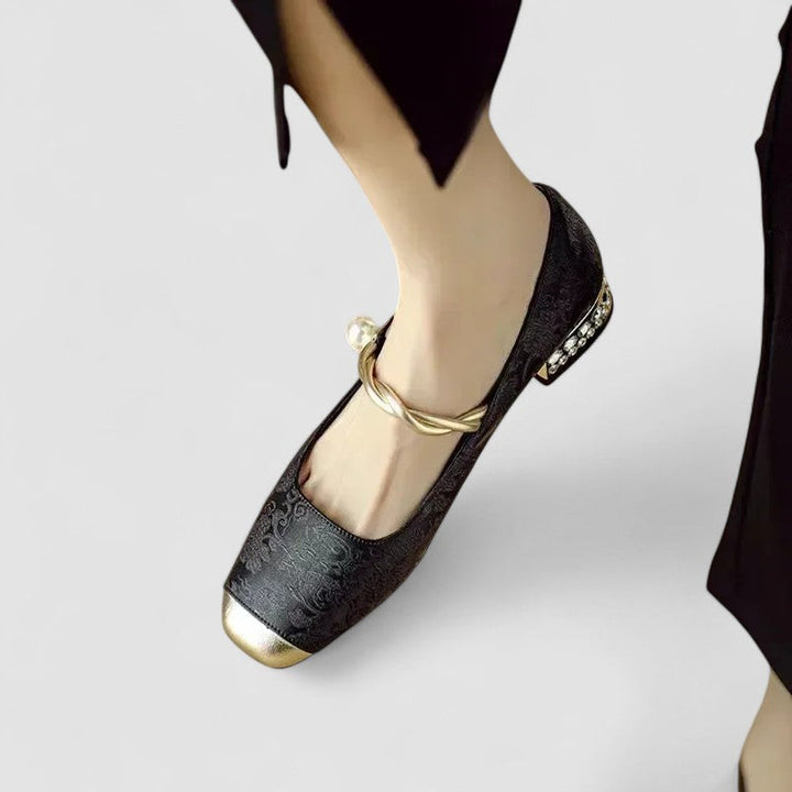 Mary Jane Shoes for Women | Metallic Accents