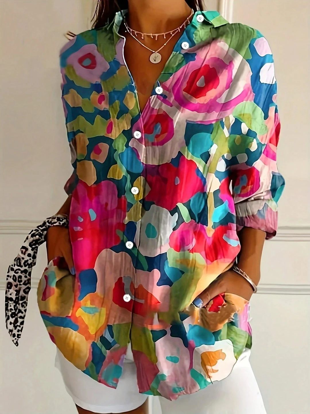 Women’s Blouse | Colorful Floral