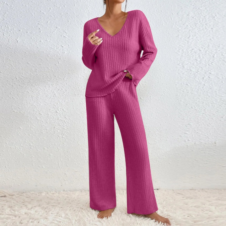 Women's Outfit Set | Long-sleeve Top and Matching Pant