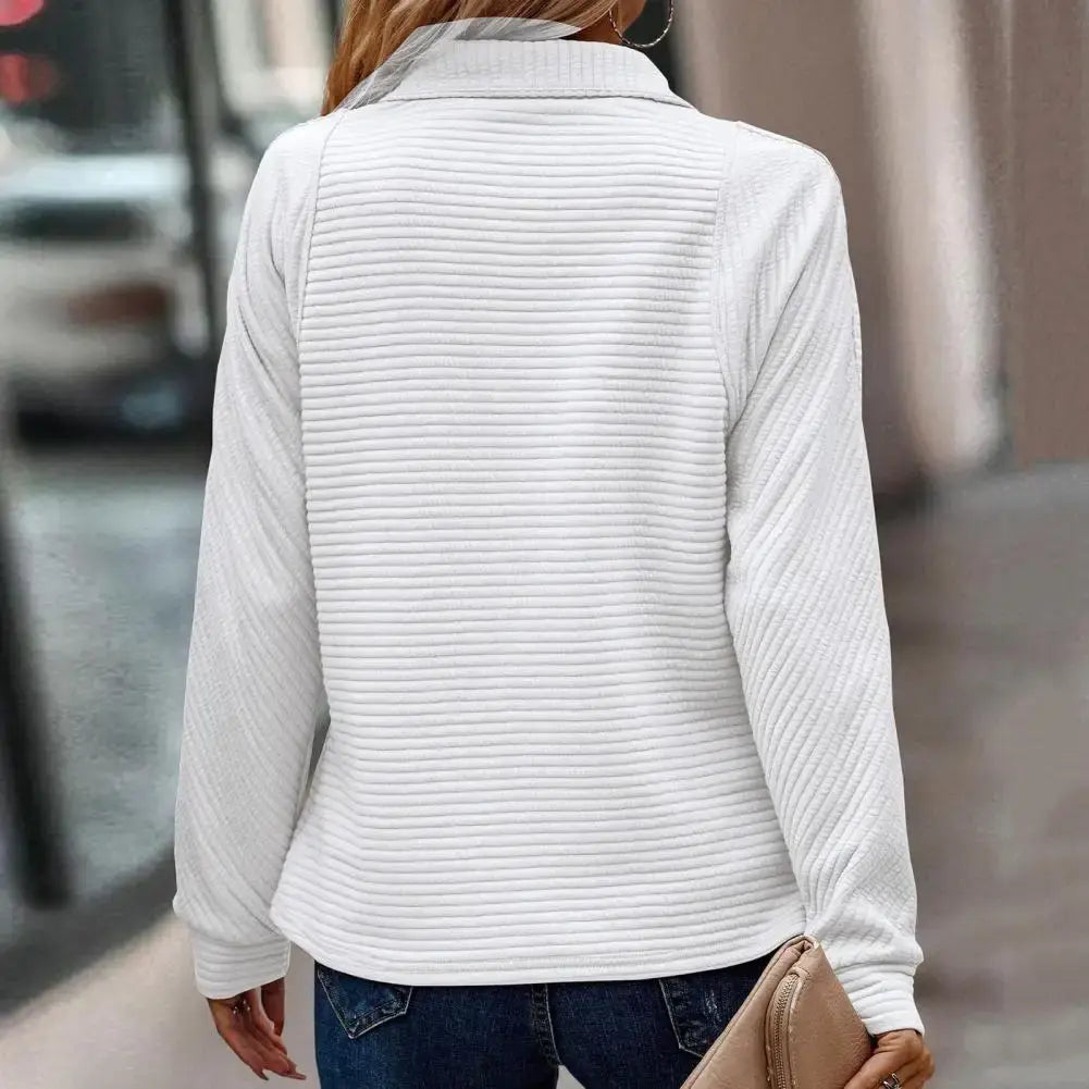 Women's Sweater | All-over Ribbed Texture