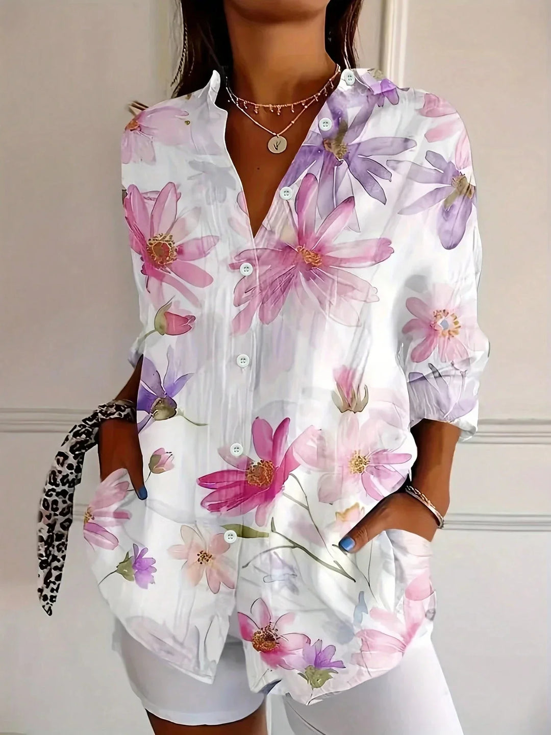 Women’s Blouse | Colorful Floral