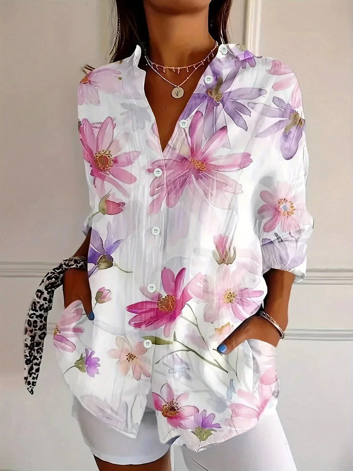 Women’s Blouse | Colorful Floral