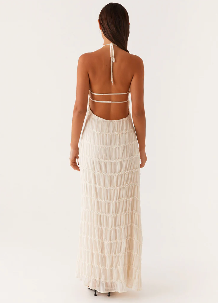 Women’s Dress | Halter Maxi