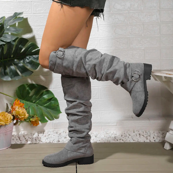 Knee High Boots for Women | Decorative Ring Accents