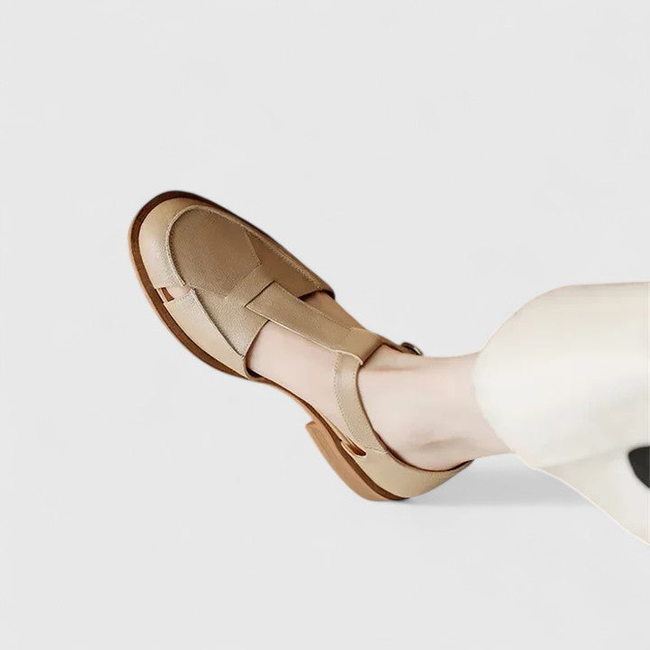 Sandals for Women |  Closed-Toe T-Strap