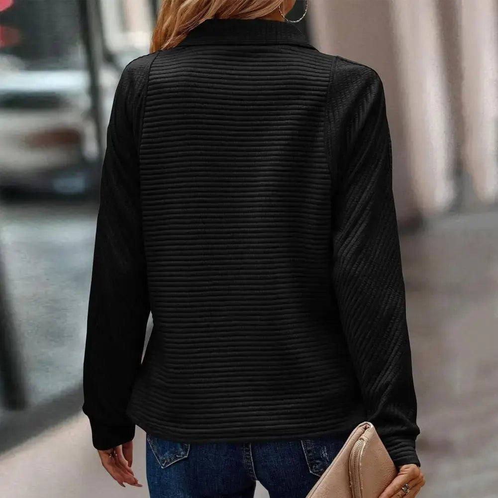 Women's Sweater | All-over Ribbed Texture