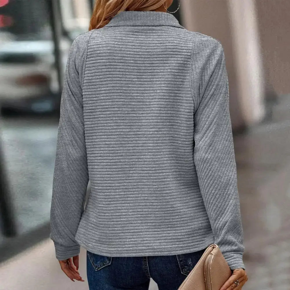Women's Sweater | All-over Ribbed Texture